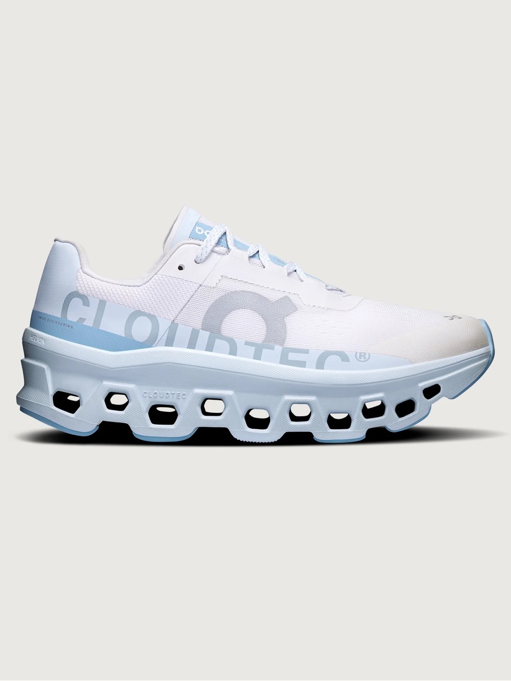 On Running Women’s Cloudmonster Sneaker in Frost/Wash sz 11 New in Box